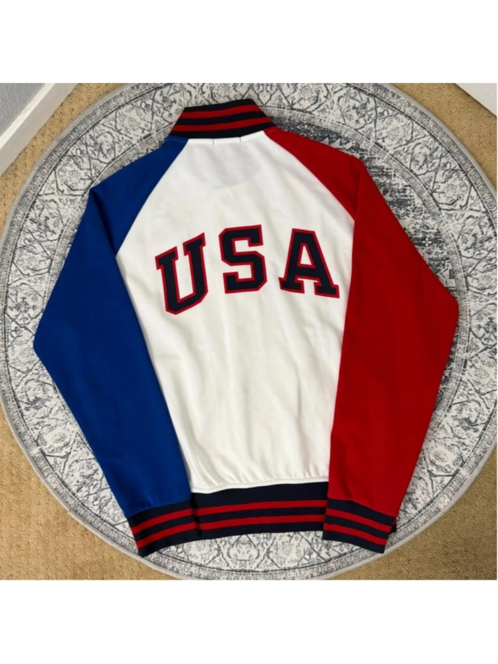 Polo Ralph Lauren Polo Shield Baseball Jacket - Size M